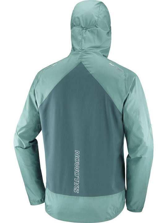 Salomon Herrenjacke mit Kapuze North Atlantic