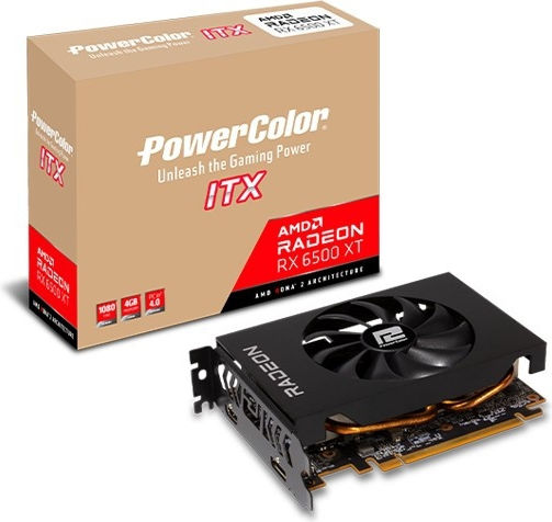 PowerColor Radeon RX 6500 XT 4GB GDDR6 Grafikkarte