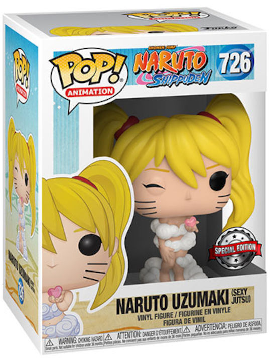 Funko Pop! Animation: Naruto: Shippuden - Naruto Uzumaki (Sexy Jutsu) 726 Special Edition