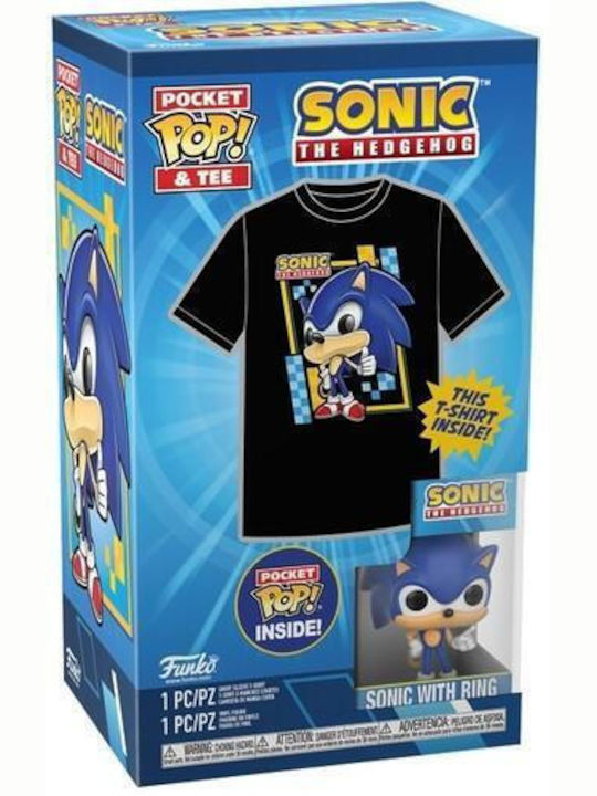 Funko Pop! Tees Games: Sonic (XL) (XL) Flocked