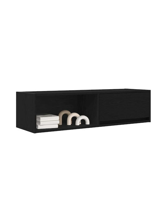 TV Stand Black 100x31x25.5cm