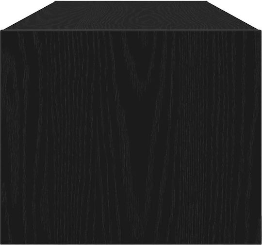 Έπιπλο Τηλεόρασης Μαύρο Μ100xΠ31xΥ25.5cm