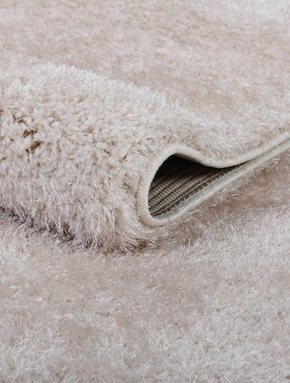 Madi Fuzzio Σετ Shaggy Χαλιά Κρεβατοκάμαρας Beige 3τμχ