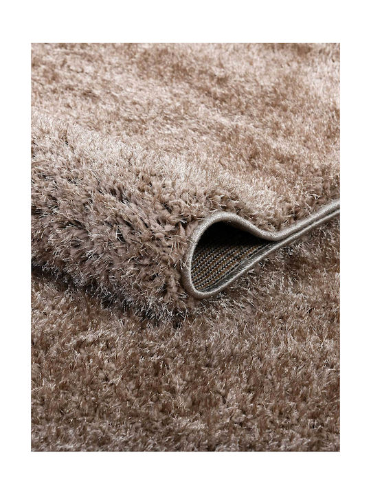 Madi Fuzzio Shaggy Bedroom Rugs Set Mink 3pcs