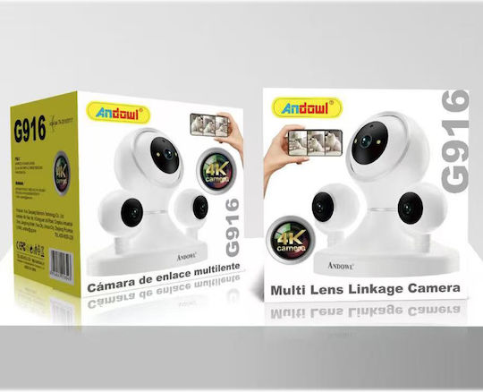 Andowl G916 IP Cameră de Supraveghere 4K cu Comunicare Bidirecțională