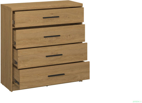 Comoda pentru Dormitor Pavi Oak 84.3x33.8x87.2buc