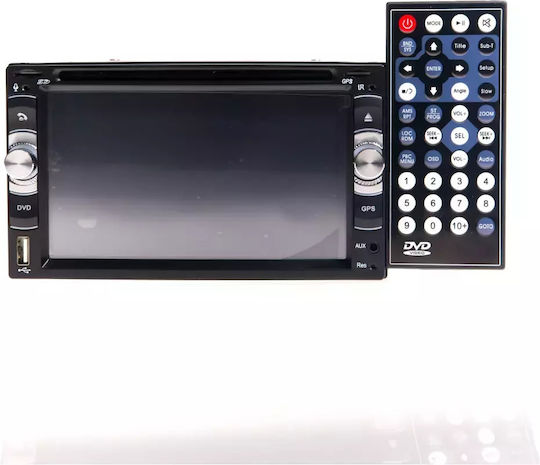 Auto-Audiosystem 2DIN (Bluetooth/USB/AUX/WiFi/GPS/Apple-Carplay/Android-Auto) mit Touchscreen 6.2"