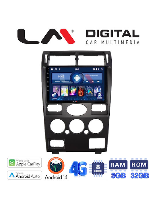 LM Digital Car Audio System for Ford Mondeo 2003 > 2006 (Bluetooth/USB/WiFi/GPS/Apple-Carplay/Android-Auto)