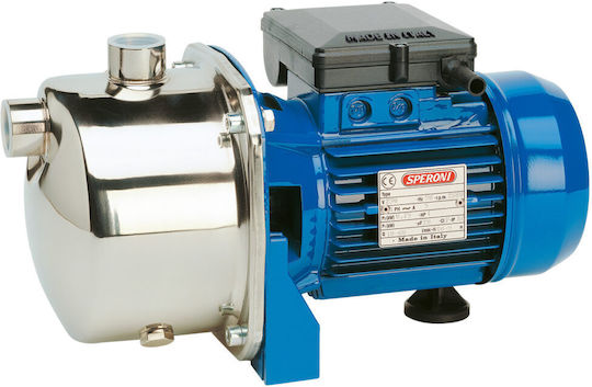 Speroni SM 98-5 Electric Surface Water Pump Centrifugal with Automatic Suction 1.3hp Single-Phase