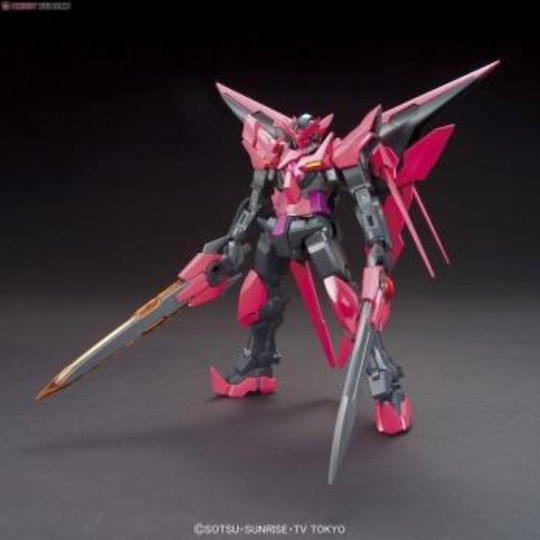 Namco - Bandai Gundam HGBF Gundam Exia Dark Matter Фигура За Действие Височина 13см Мащаб 1:144