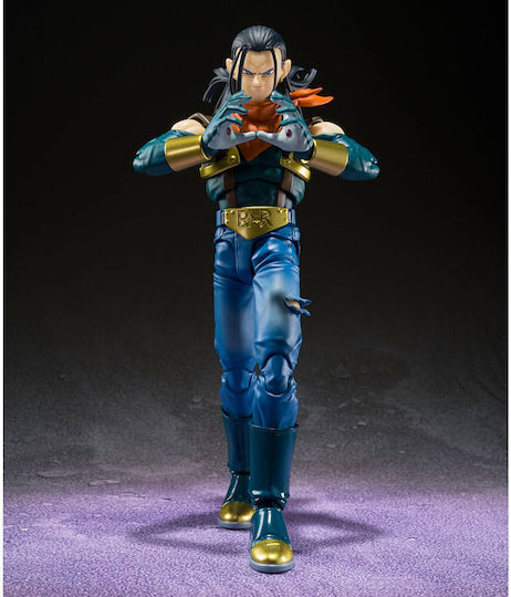 Banpresto Dragon Ball Android 17 Action-Figur Höhe 20cm in Maßstab 1:12
