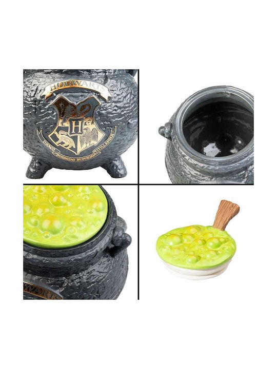 Grupo Erik Harry Potter Potions Cauldron Cookie Jar Ceramic Black 17x20x17cm