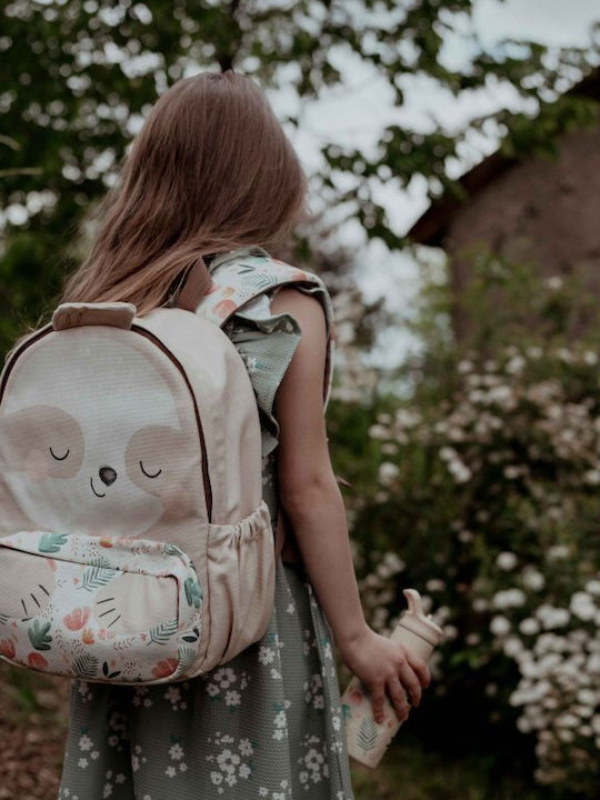 Sassi Junior Sloth Sloth School Backpack Kindergarten with Water Bottle Holder Multicolour