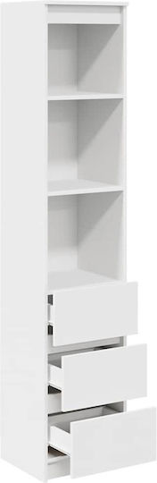 Bibliothek Weiß 37,5x35x180cm