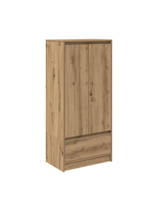 Μπουφές Schrank mit Schubladen Coffee 55.5x34x119.5cm