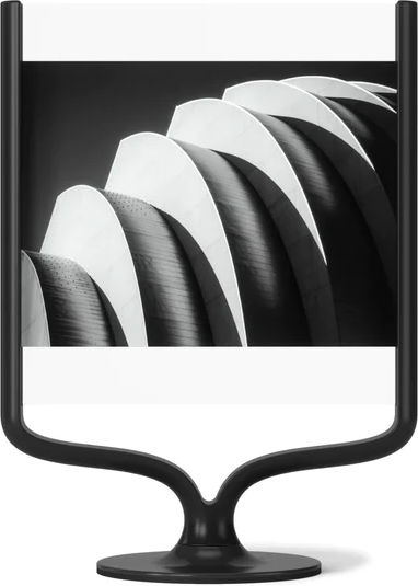 Umbra Metallic Photo Frame with Black Frame