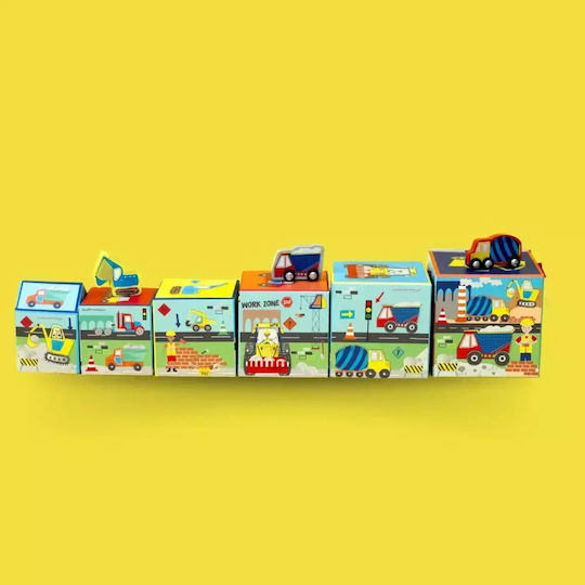 Floss & Rock Stacking Toy made of Wood for 24++ Months