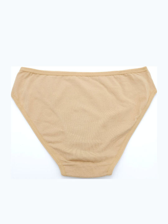 Damen Slip Beige