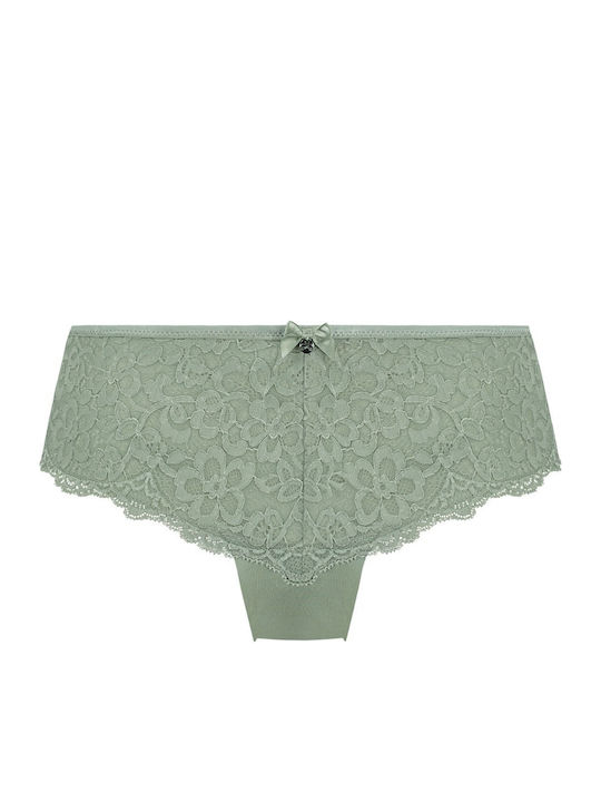 Γυναικείο Brazil με Δαντέλα Iceberg Green