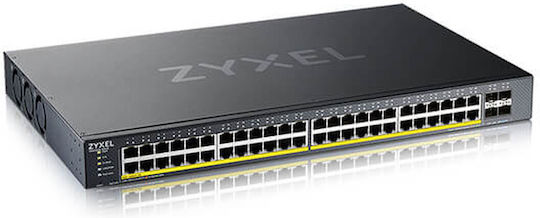 Zyxel XGS1935-52HP Managed L2 PoE+ Switch με 48 Θύρες Gigabit (1Gbps) Ethernet και 4 SFP Θύρες