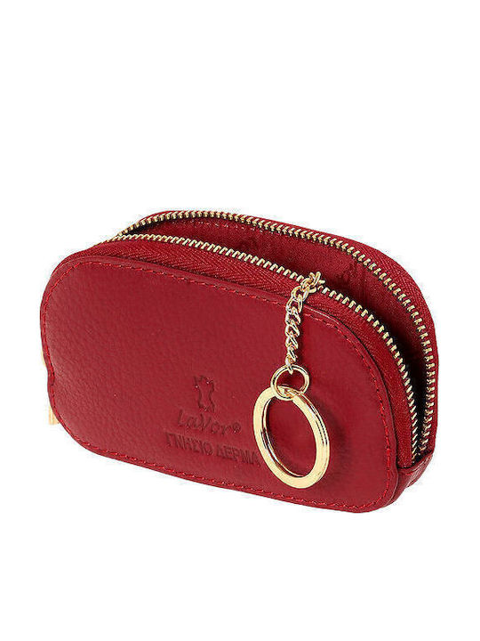 Lavor Key Holder Leather Red
