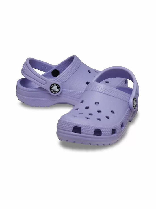 Crocs Classic Clog K Children's Beach Clogs Purple