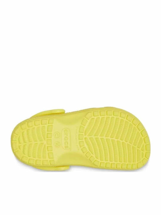 Classic Clog K Παιδικά Ανατομικά Σαμπό Θαλάσσης Κίτρινα