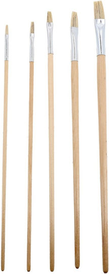 Hardy Precision Oil Brush Set 5 Pieces Size 1 3 5 7 9