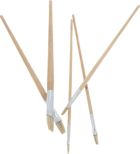 Hardy Precision Oil Brush Set 5 Pieces Size 1 3 5 7 9