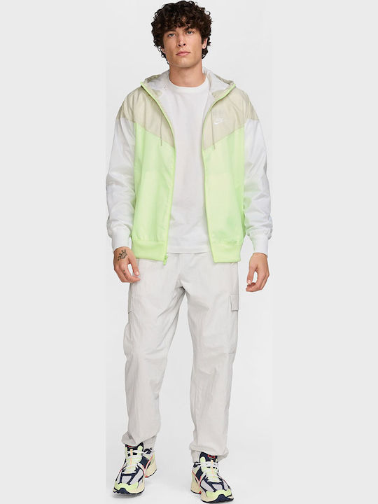 Sportswear Heritage Essentials Windrunner Мъжко Якета Ветроустойчиво Светлозелено