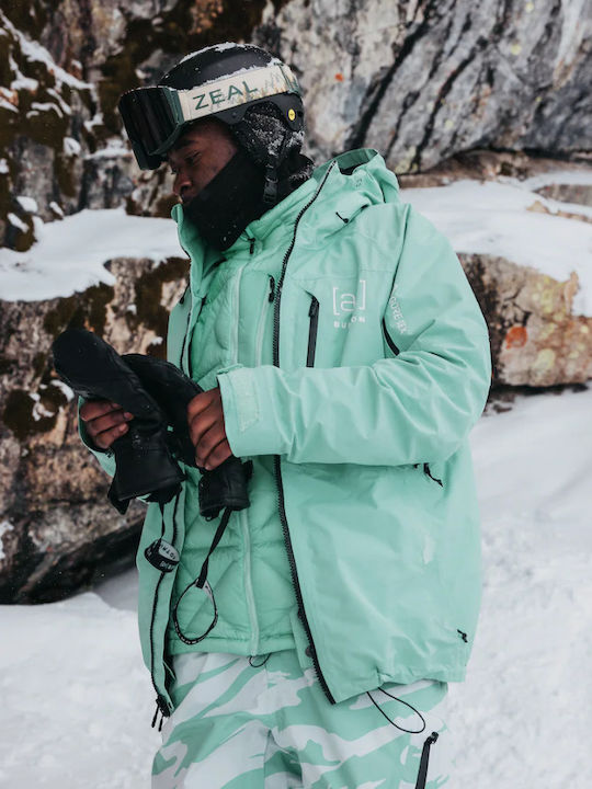 Burton Ak Gore Cyclic 10002111308 Ανδρικό Μπουφάν για Σκι & Snowboard Ροζ