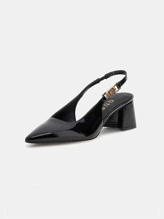 Guess Pumps mit Riemchen & mittelhoher Absatz Schwarz