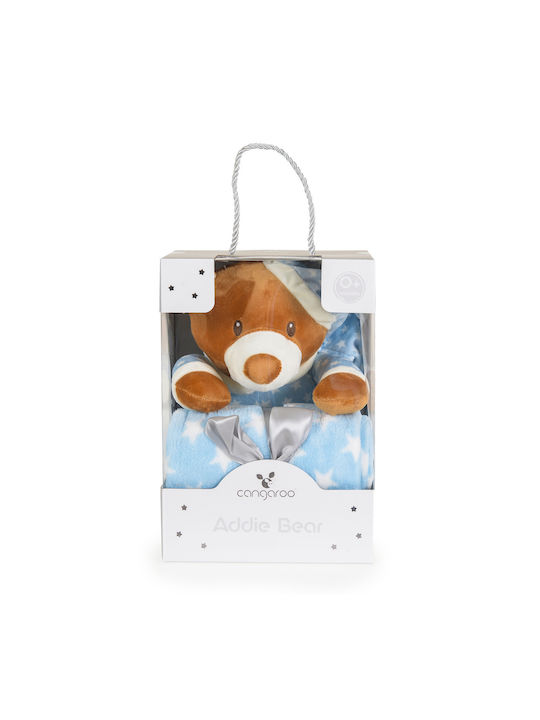 Cangaroo Одеяло Детски пелени за пелени Addie Bear Син с Животно 75x90см.