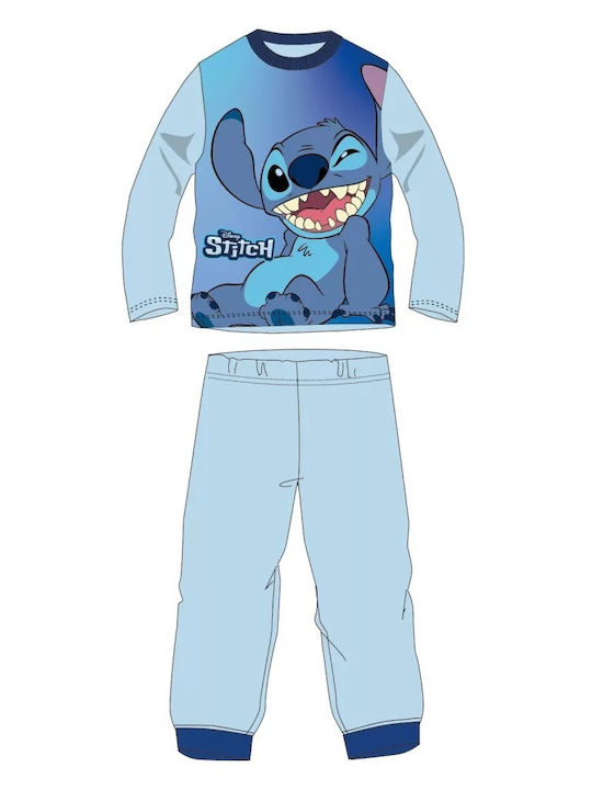 Disney Kids' Pajamas Winter Cotton Blue Lilo And Stitch