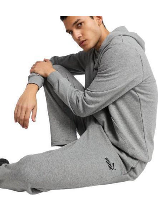 Logo Sweatpants with Elastic Grey