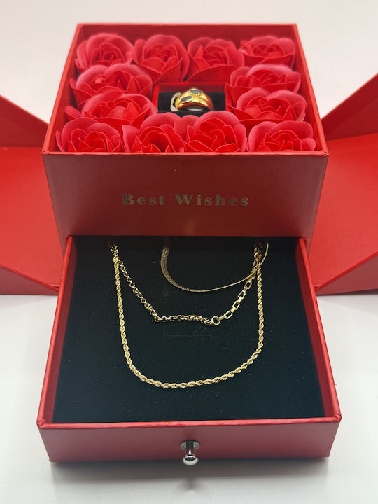 Jewelry Set Made of Steel