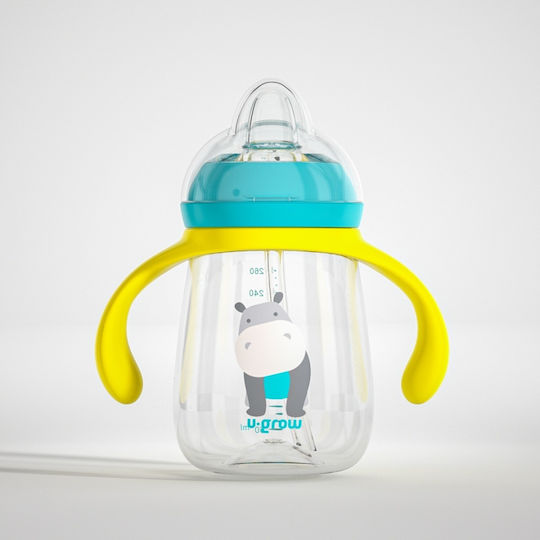U-Grow Παιδικό Ποτηράκι από Πλαστικό Μπλε 260ml