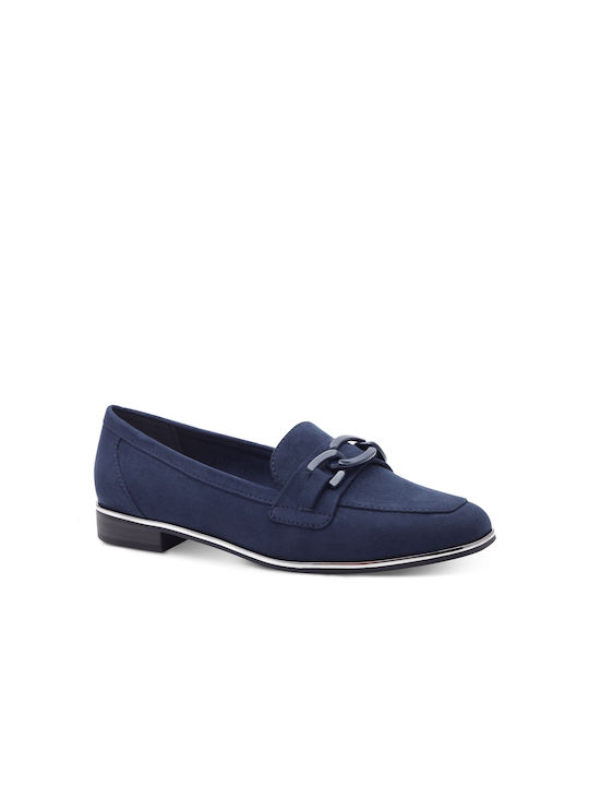 Marco Tozzi Damen Loafers in Blau Farbe