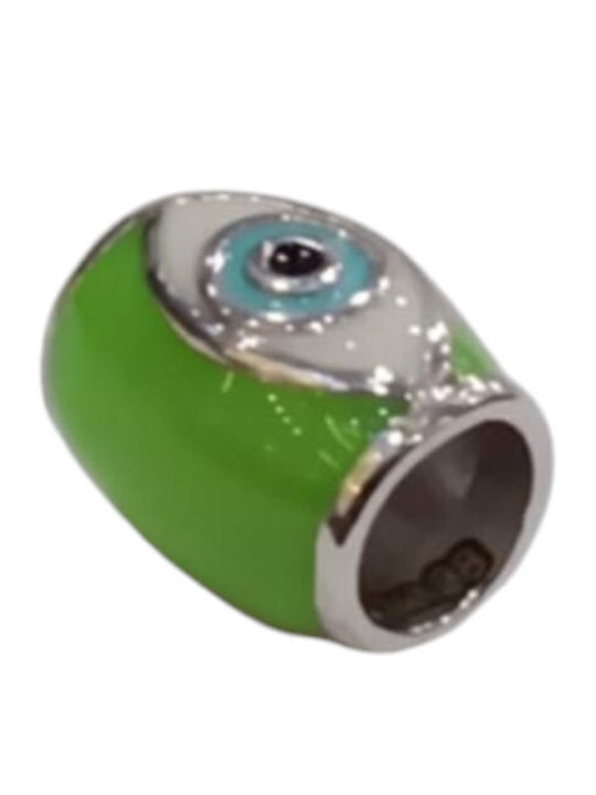 Kalliopisilver Ασημενιο 925 Σύμβολο Charm Στρογγυλο Πρασινο Σμαλτο Ματι D019 Kalliopisilver Ασημενιο 925 Σύμβολο Charm Στρογγυλο Πρασινο Σμαλτο Ματι D019