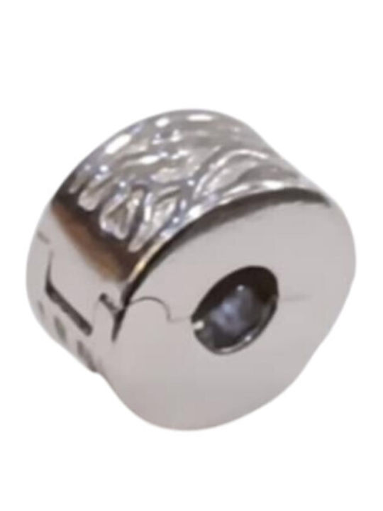 Kalliopisilver Ασημενιο 925 Σύμβολο Charm Ασημι Στρογγυλο Αναγλυφο Κλιπ Ds001