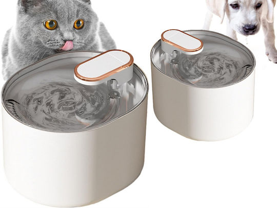 Automatic Plastic Water Fountain for Dog & Cat 3L