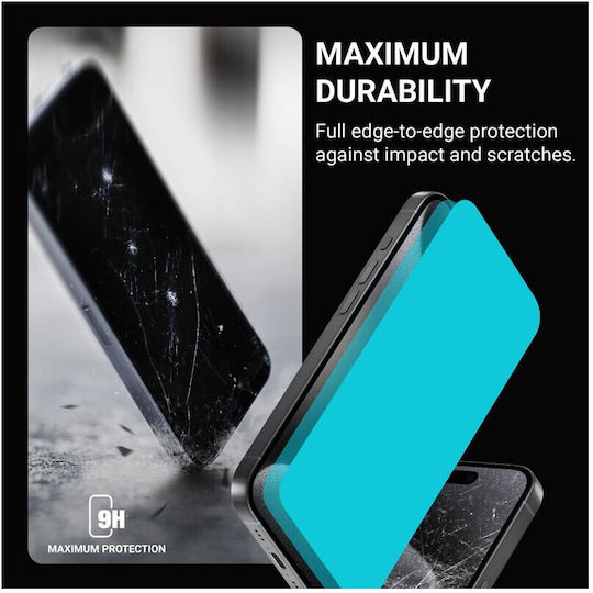 Crong 3D 0.18mm Privacy Tempered Glass (iPhone 18 Pro / 17 Pro / 16 Pro / 17)