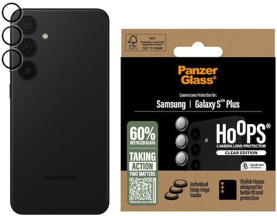 PanzerGlass Hoops Προστασία Κάμερας Tempered Glass Διάφανο για το Samsung Galaxy S25 Plus