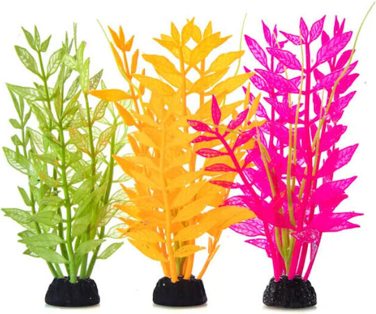 Nobleza Künstliche Pflanze Fluoreszierender Effekt 17x20cm Pink Nobleza 8719138050673