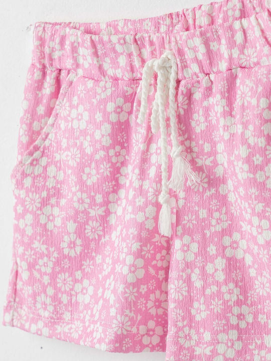 Kids' Set with Shorts Summer 2pcs Pink