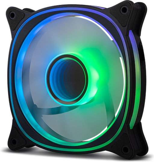 NOX A-Fan Case Fan 120mm with ARGB Lighting and Connection 3-Pin 1pcs