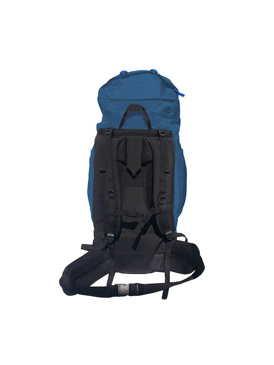 New Camp Ορειβατικό Σακίδιο 66lt Αδιάβροχο Μπλε Expedition