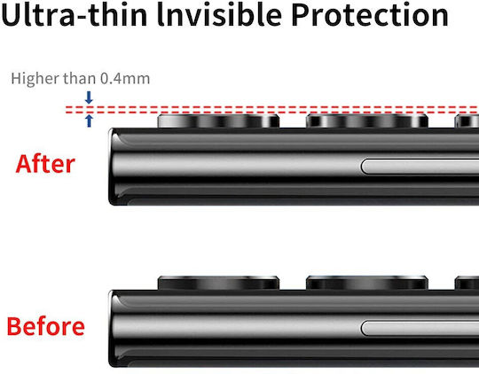 Samsung Galaxy S25 Ultra 5g Eknay Κρίκοι Προστασίας Κάμερα Black