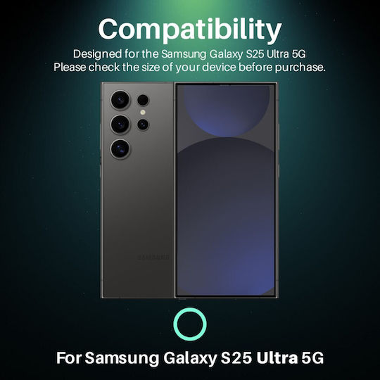 Protector cameră transparent pentru Samsung Galaxy S25 Ultra 5G Northjo