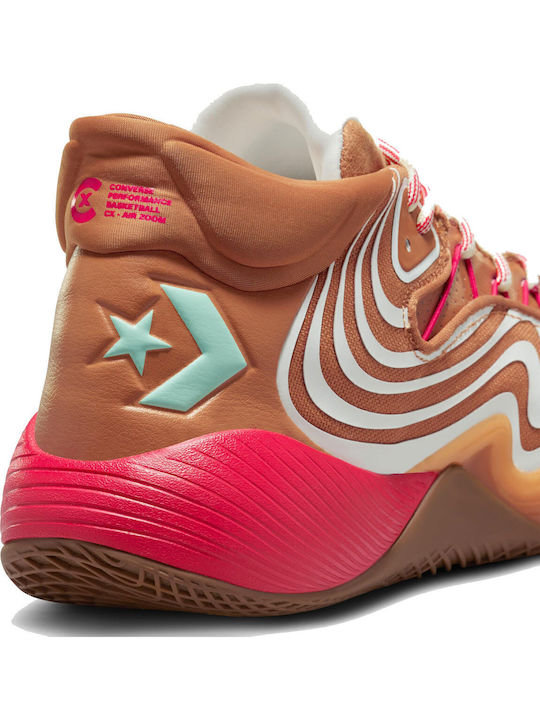 Bb Shift Cx Pantofi de baschet Maro